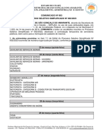 Comunicado - 003 - Chamada - para - Entrevista - Edital - Processo - Seletivo 002 - 2023 PDF