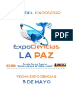 Guía Del Expositor Expociencias La Paz PDF
