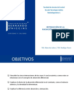 Clase 4 Interacción de La Radiación Con La Materia PDF