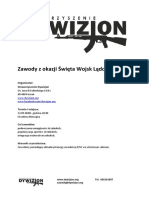 Regulamin - Zawody Z Okazji Święta Wojsk Lądowych PDF