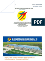 2022.11.8 Complete HKJ-250 Poultry Feed Pellet Production Line 1tph PDF