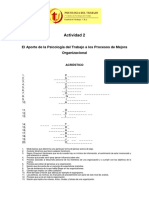 Actividad 2-Psicología Del Trabajo I PDF