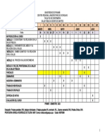 CRONOGRAMA SEMANAL DE SALUD PÚBLICA 1. Primer Semestre 2023. g2 (Jueves)