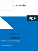 Taller N°3, Interpolación Polinomial PDF