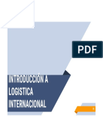 Introducción Logística Internacional PDF
