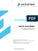 María José Mejía - Test de Razonamiento - 2023-01-25 PDF