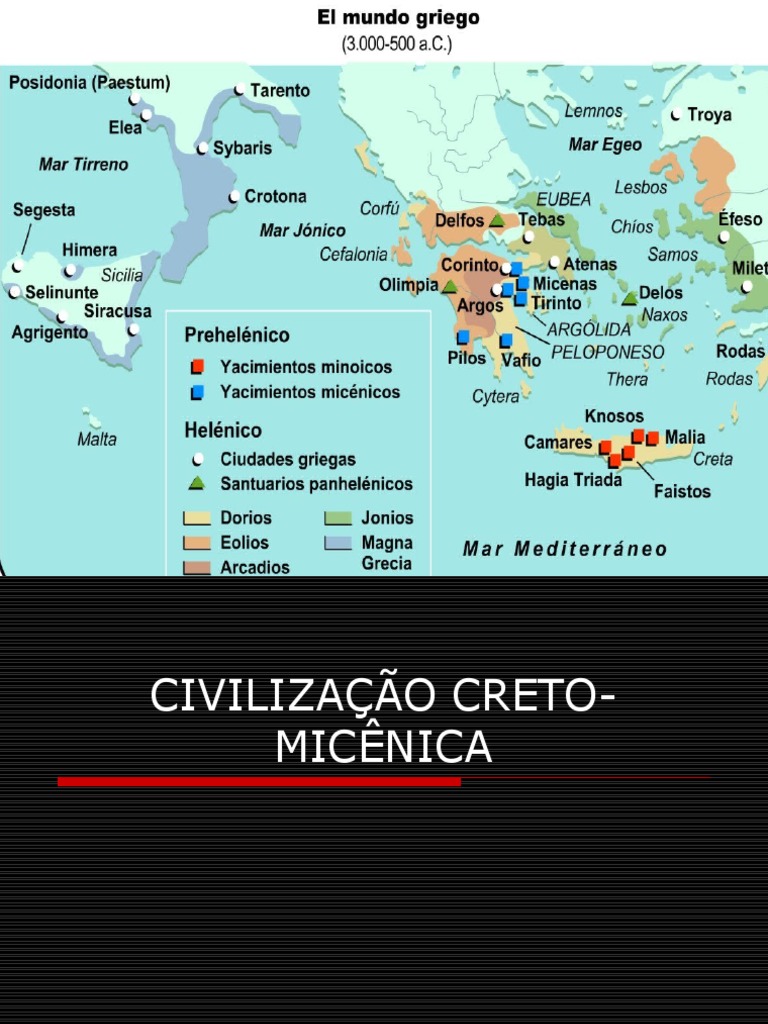 Civilização Creto-Micênica: História e Cultura | PDF