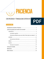 Actividades de Paciencia y Esperar Turno PDF