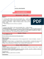 Plano alimentar e orientações para emagrecer 6 kg em 2 meses