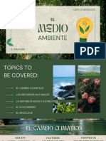 El Medio Ambiente PDF