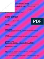 Gauss Flyer PDF