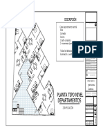 Departamentos Planta Tipo Nivel: Descripción