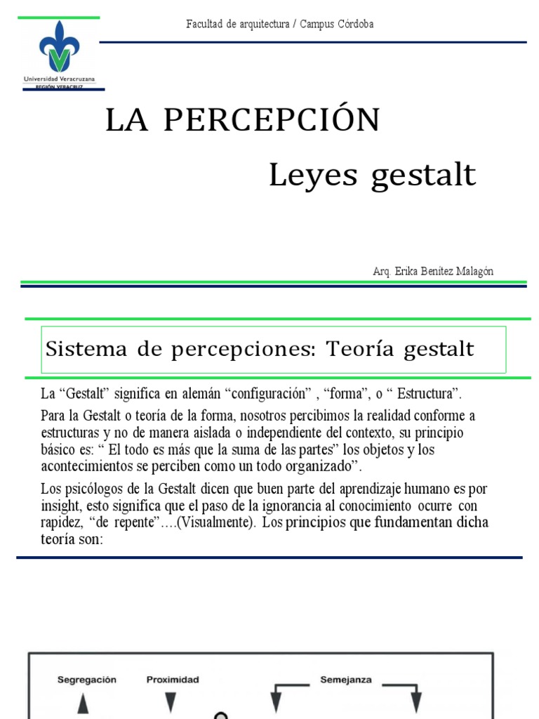 Percepciã N-Leyes de La Gestalt | PDF
