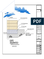 Esquematico Corte: Nivel Tipo Departamentos Elevadores