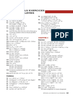 Réponses Aux Exercices Et Aux Problèmes: Chapitre 1