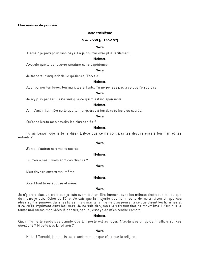 Extrait Oral Francais | PDF