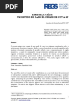 EspinhelaCaidaumestudodecasonacidadedecotiaSPAnselmodeSouzaNeivaEGSRevistadaFaculdadeEcadeQueirosFACEQ