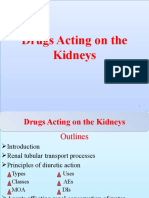 Drugs Acting On The Kidneys