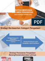 Strategi Menyusun Dokumen Penawaran Untuk Penyedia 44 PDF