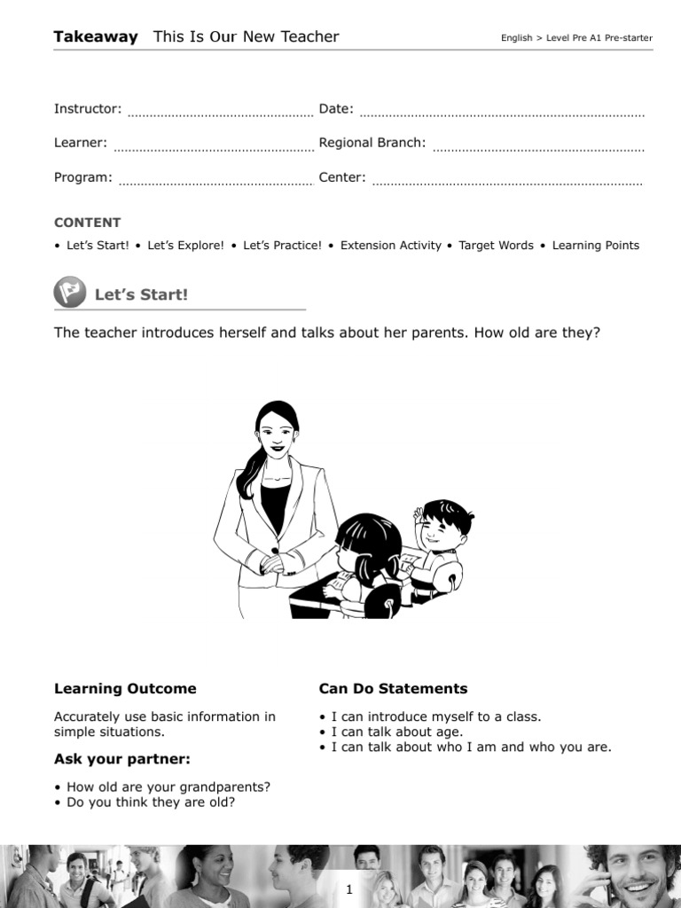 New Teacher Introduction Activity | PDF | Self-Improvement