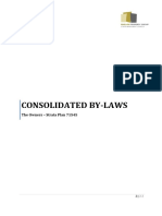 Consolidated By-Laws