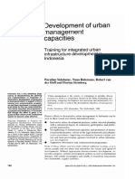 Development of Urban Management Capasities - Trainning For Integrated Urban Infrastructure Development in Indonesia PDF