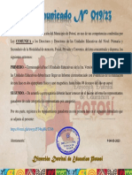 Comunicado N°19 PDF