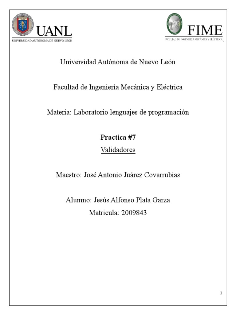 Practica 7 | PDF