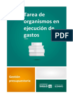 Tarea de Organismos en Ejecución de Gastos PDF