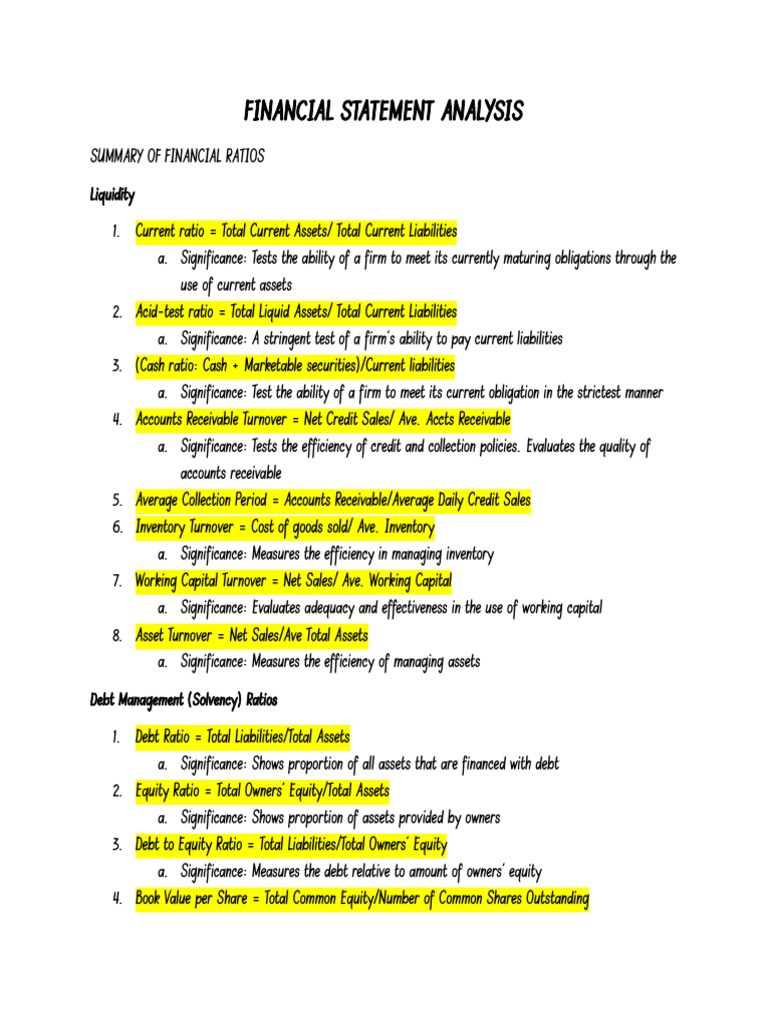 FSA Formula PDF | PDF