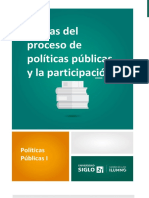 Etapas Del Proceso de Políticas Públicas PDF