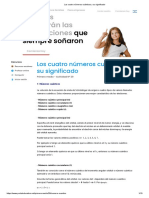 Los Cuatro Números Cuánticos y Su Significado PDF