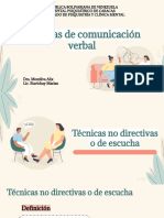 Técnicas de Comunicación Verbal PDF