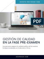 Ebook de Gestión de Calidad en La Fase Pre-Examen - EDUPROSAD