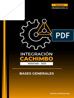 Bases de La Integración Cachimbo