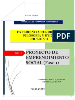 Proyecto Emprendimiento Social-Fase 1
