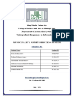 Chapter 01 + 02 Municipality Administration System PDF