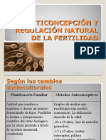 Anticoncepción y Regulación Natural de La Fertilidad