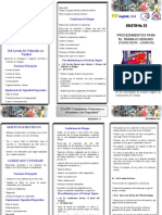 BOLETIN #23 - Triptico Procedimientos de Trabajo Seguro (Lubricador - Lavador)