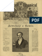 1891 Ilustración Musical Hispano - Americana (Barcelona)