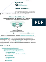 Optimum Capital Structure - Definition, Example, Determinants - Assignment 5