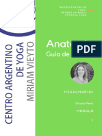 Anatomía - Guía de Estudio - Módulo 1 PDF