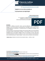 El Dialogismo A La Luz Del Enunciado en El Pensamiento de Mijaíl Bajtín