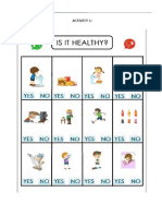 Health Activity 2ND Quarter