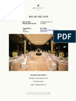 Báo giá tiệc cưới PDF