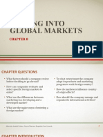 Chapter 8 Tapping Into Global Markets