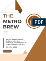 Group 4 - The Metro Brew (Document) PDF