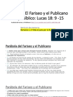 Lección 6 - Parábola Del Fariseo y El Publicano PDF