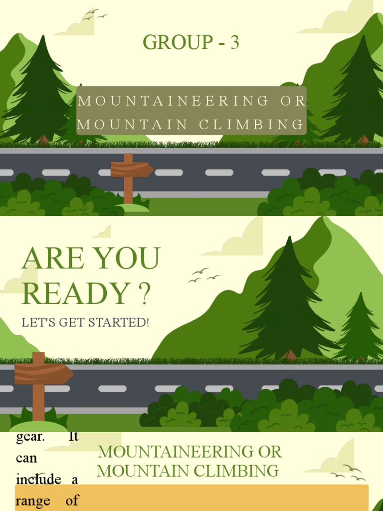 Mountaineering Physical Education PDF