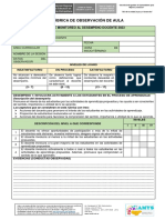 Rubrica de Observación de Aula PDF